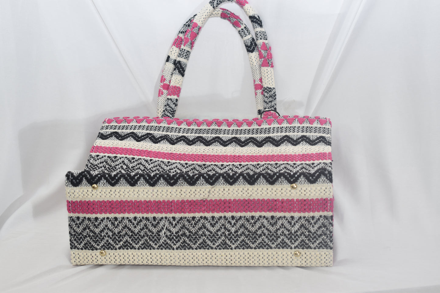 ISHAAYA Stylish Spacious Tote Bag (Pink)