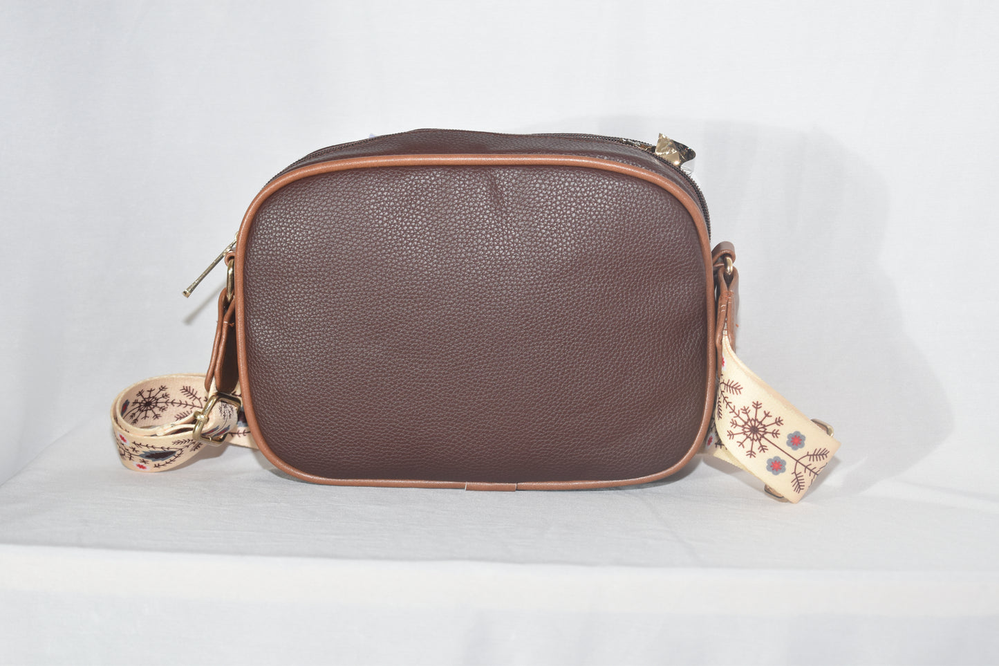 ISHAAYA Stylish Crossbody Sling Bag (Brown)
