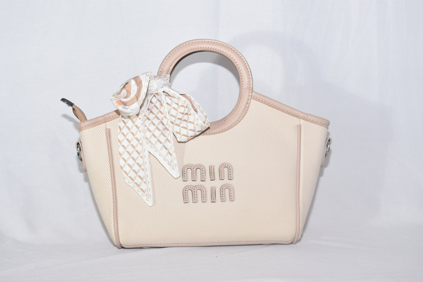 ISHAAYA Designer Stylish Handbags (Beige)