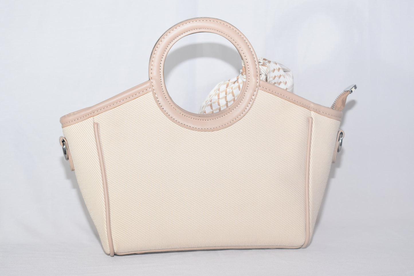 ISHAAYA Designer Stylish Handbags (Beige)