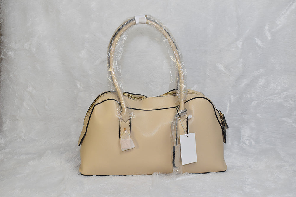 ISHAAYA Ladies Stylish Satchel Handbag (Apricot)