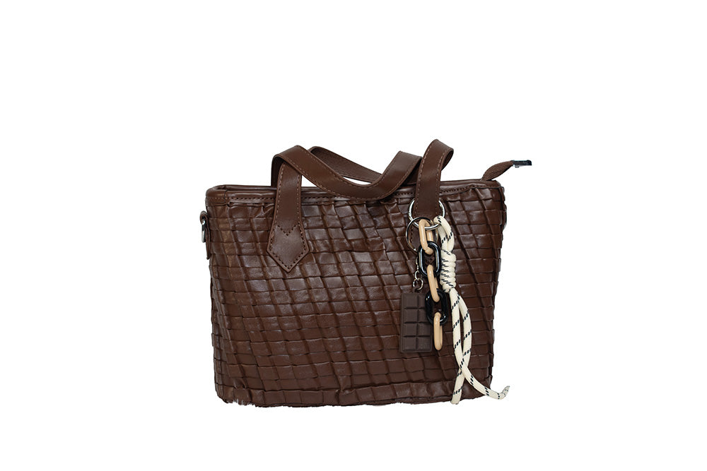 ISHAAYA Ladies Stylish Handbag (Coffee)