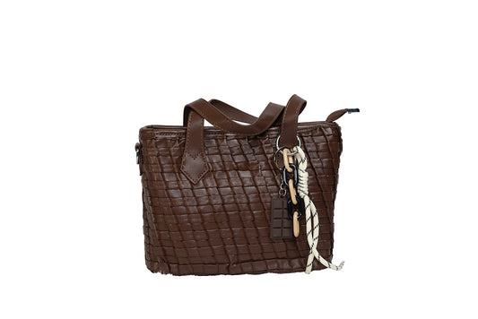 ISHAAYA Ladies Stylish Handbag (Coffee)