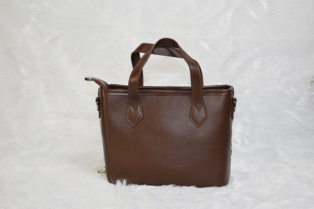 ISHAAYA Ladies Stylish Handbag (Coffee)