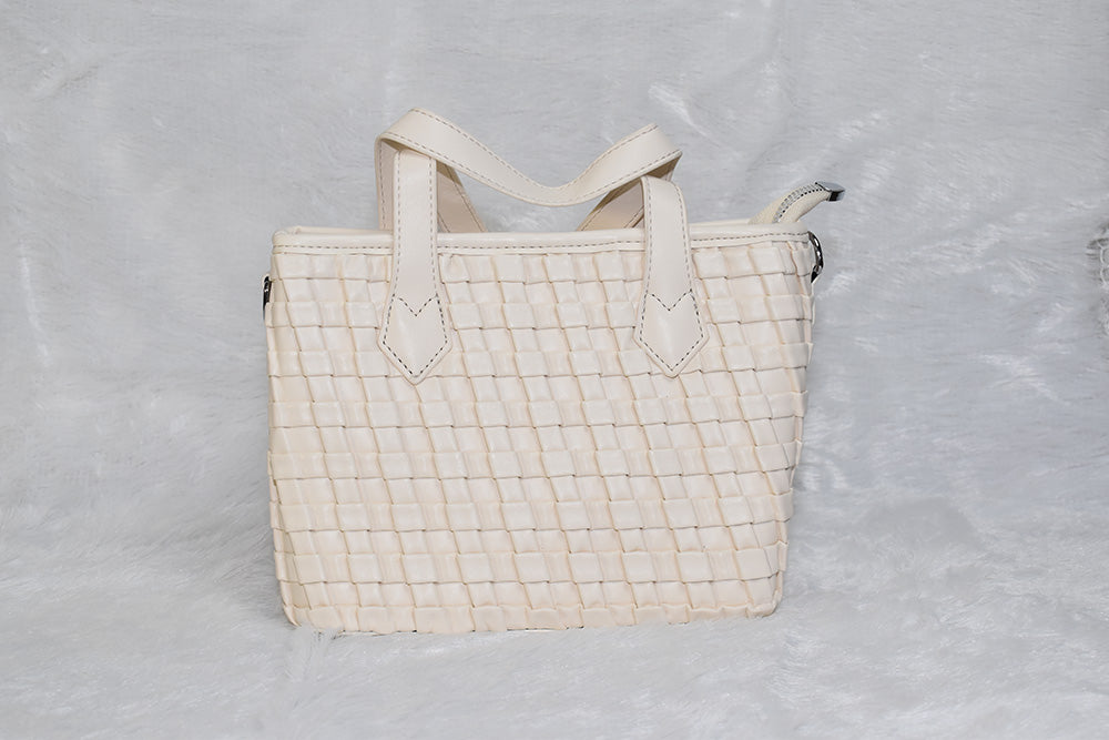 ISHAAYA Ladies Stylish Handbag (Off White)