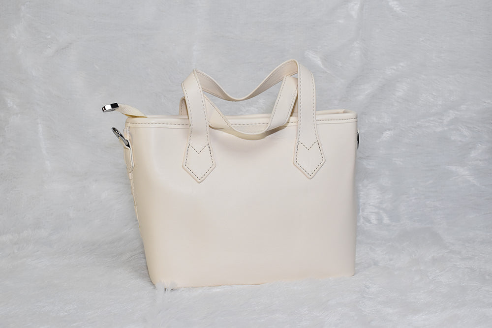 ISHAAYA Ladies Stylish Handbag (Off White)