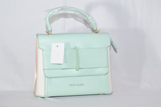 ISHAAYA Stylish Handbag (Sea Green)