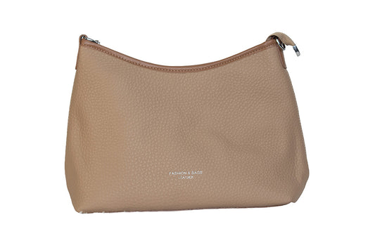 ISHAAYA Ladies Simple Stylish shoulder bag (Beige)